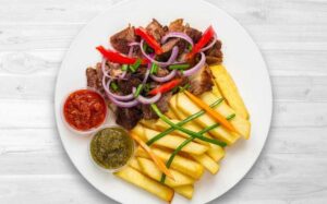 FRIED YAM WITH TSOFI.