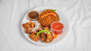 JOLLOF RICE AND CHOFI